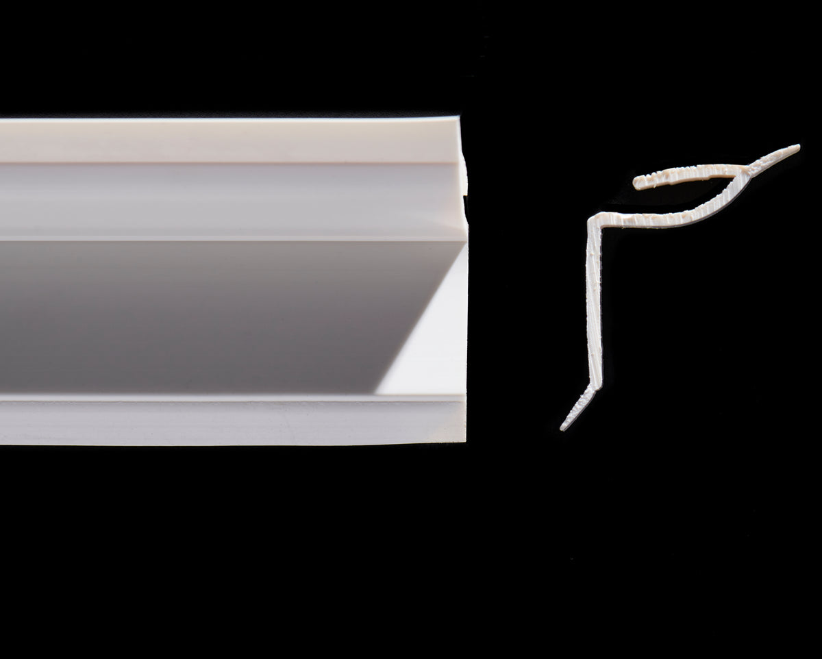 Altro White shower trim Altrodirect