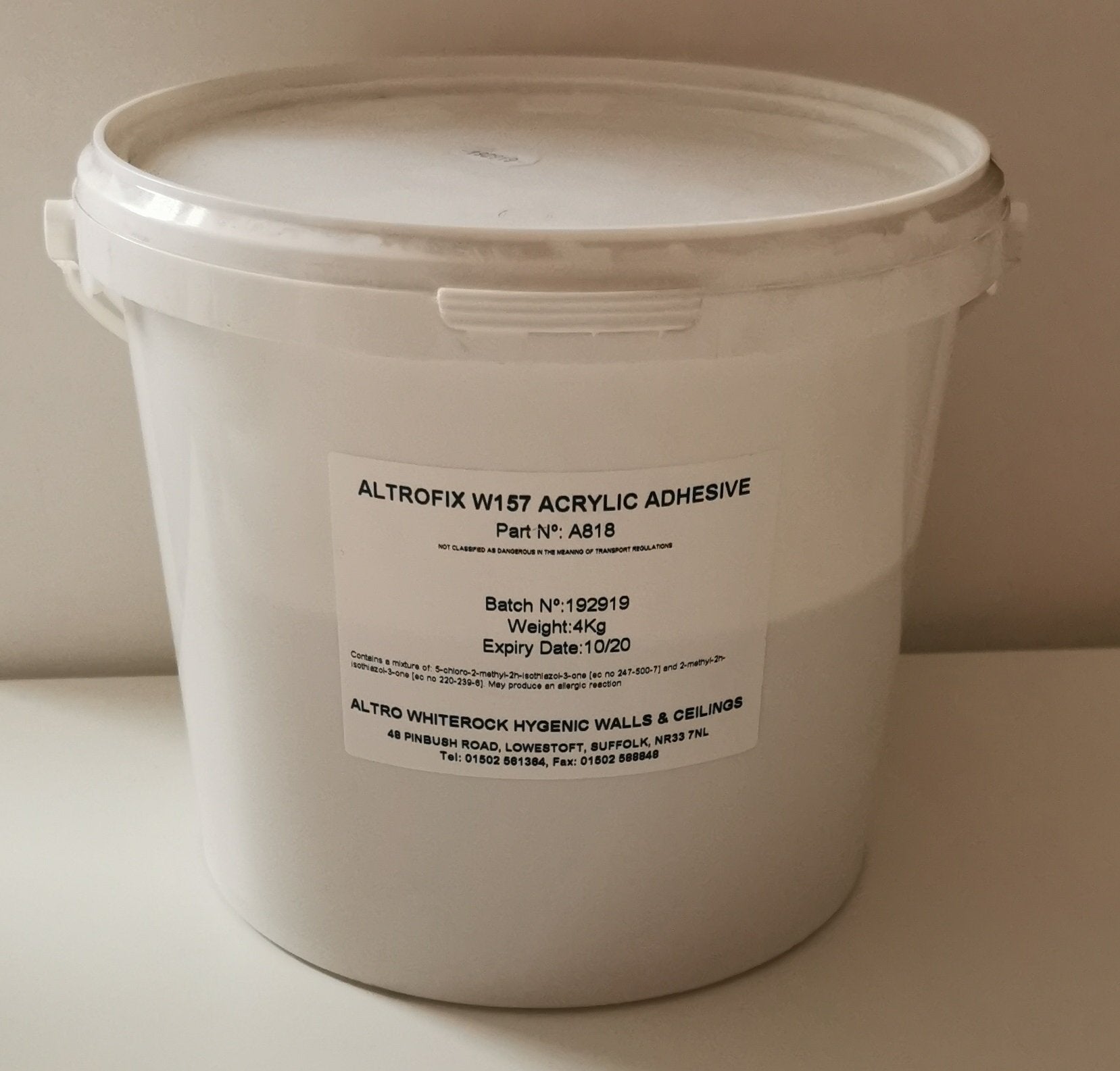 Altro W157 Water Based Adhesive - Altrodirect