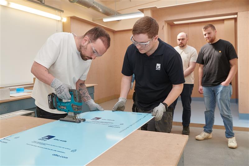 Altro Training Centre workshop - Introduction to Altro Whiterock wall systems