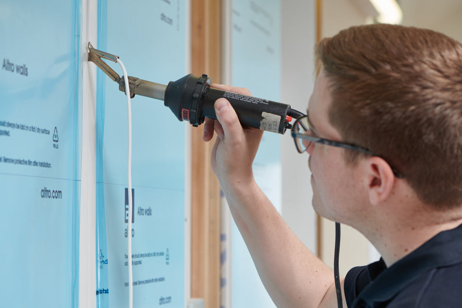 Altro Training Centre workshop - Introduction to Altro Whiterock welding