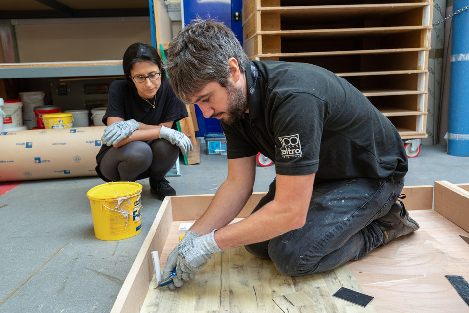 Altro Training Centre workshop - Introduction to Altro modular flooring (LVT)