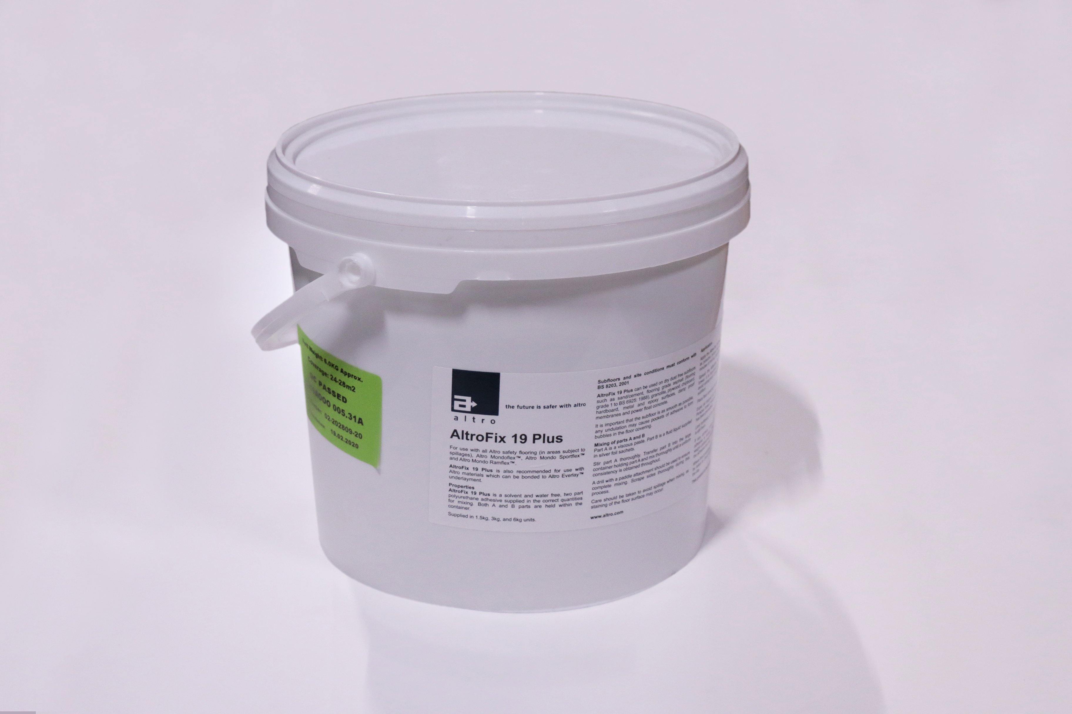 AltroFix™ 19 Plus 6kg solvent free flooring adhesive - Altrodirect